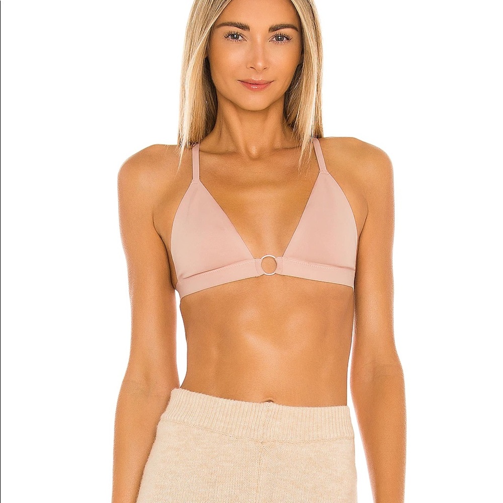 Free People Oh Scuba Bralette in midnight Cowboy - Picture 3 of 4